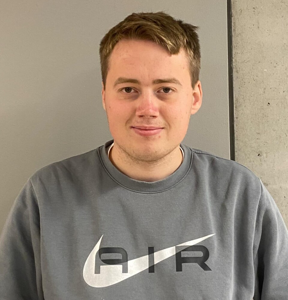 EKKEL TREND: Geografistudenten Eskil Kleppo Thoresen mener at sosiale medier kan være en påvirkende faktor.