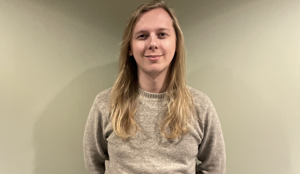 VANSKELIG Å SNAKKE OM: For studenten Stian Øien er det vanskelig å innrømme for seg selv at han er syk.
