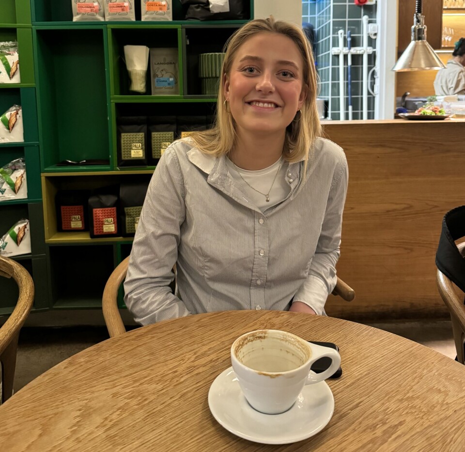 ENGASJERT: Geografi-student Ingrid Engelstad mener det viktigste for å oppnå A er å like det du studerer.