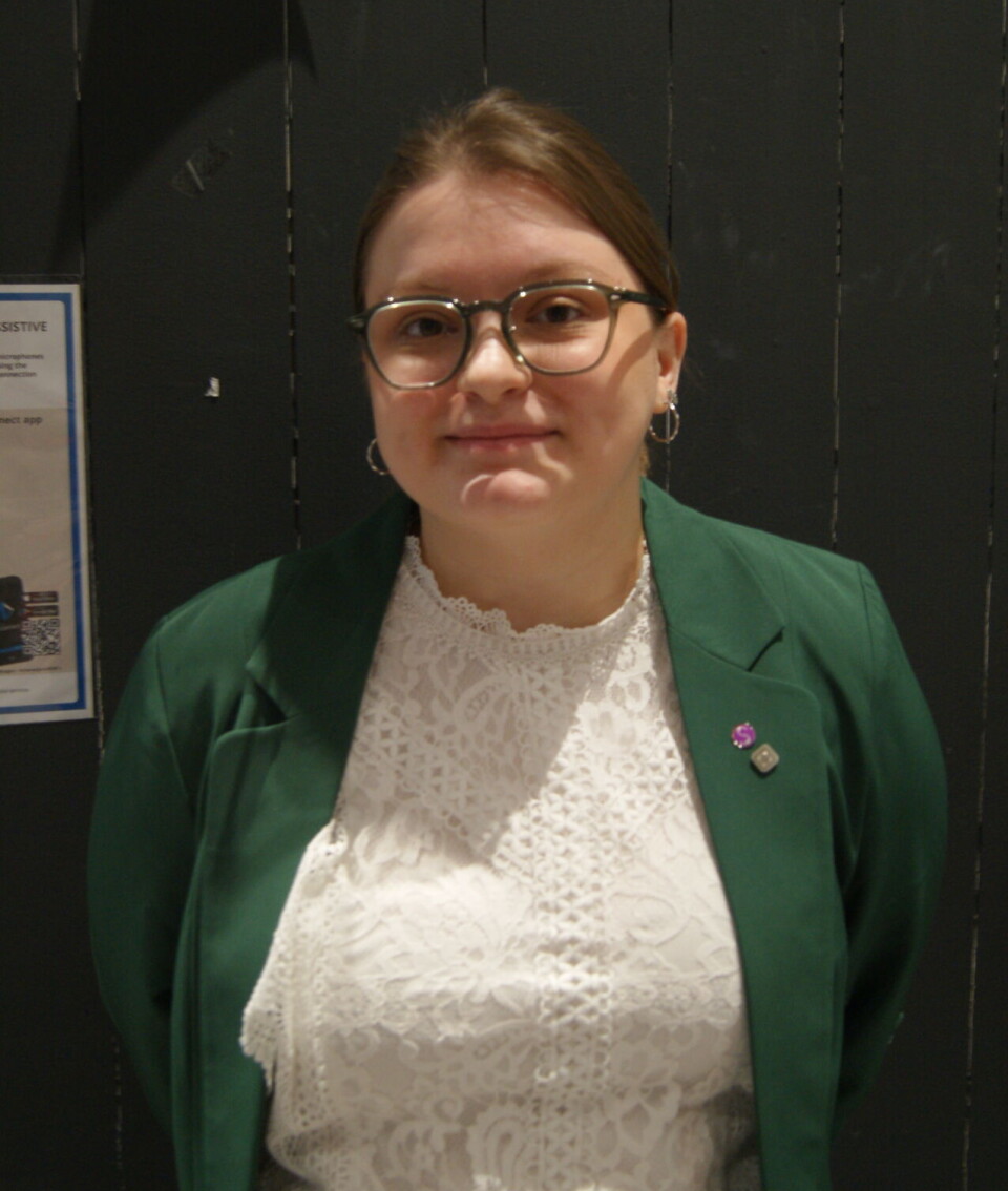 LEDER FOR STUDENTTINGET: Leah-Sofie Thomsen Lie vektlegger viktigheten av at studentene får si sin mening