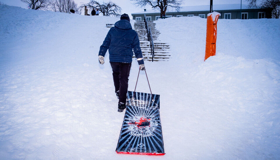 OPP IGJEN: Det går ikke bare nedover.