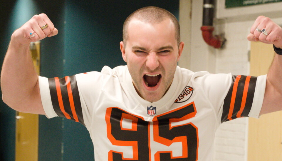 EXCITING: Sebastian Sole emphasizes the great atmosphere at NFL games