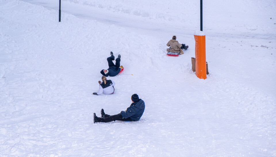KRÆSJ: Vær forberedt på at
det kan bli litt fysisk kontakt.
