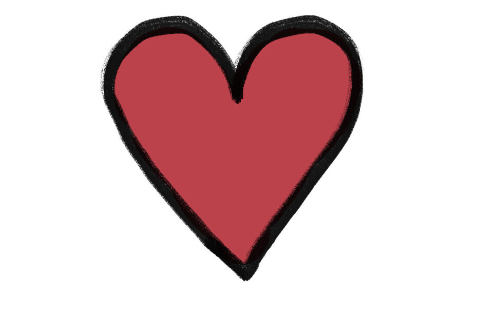 – Han sto der kliss naken