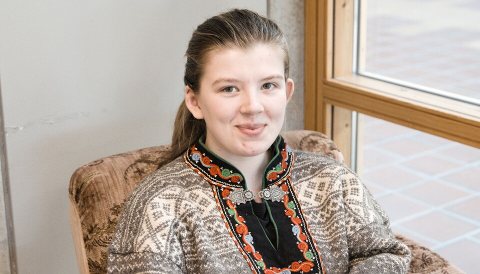 KRITISK: Statsvitenskapsstudent Jenny Brynjulvsrud hadde fått med seg kritikken andre mediehus har rettet mot utstillingen.