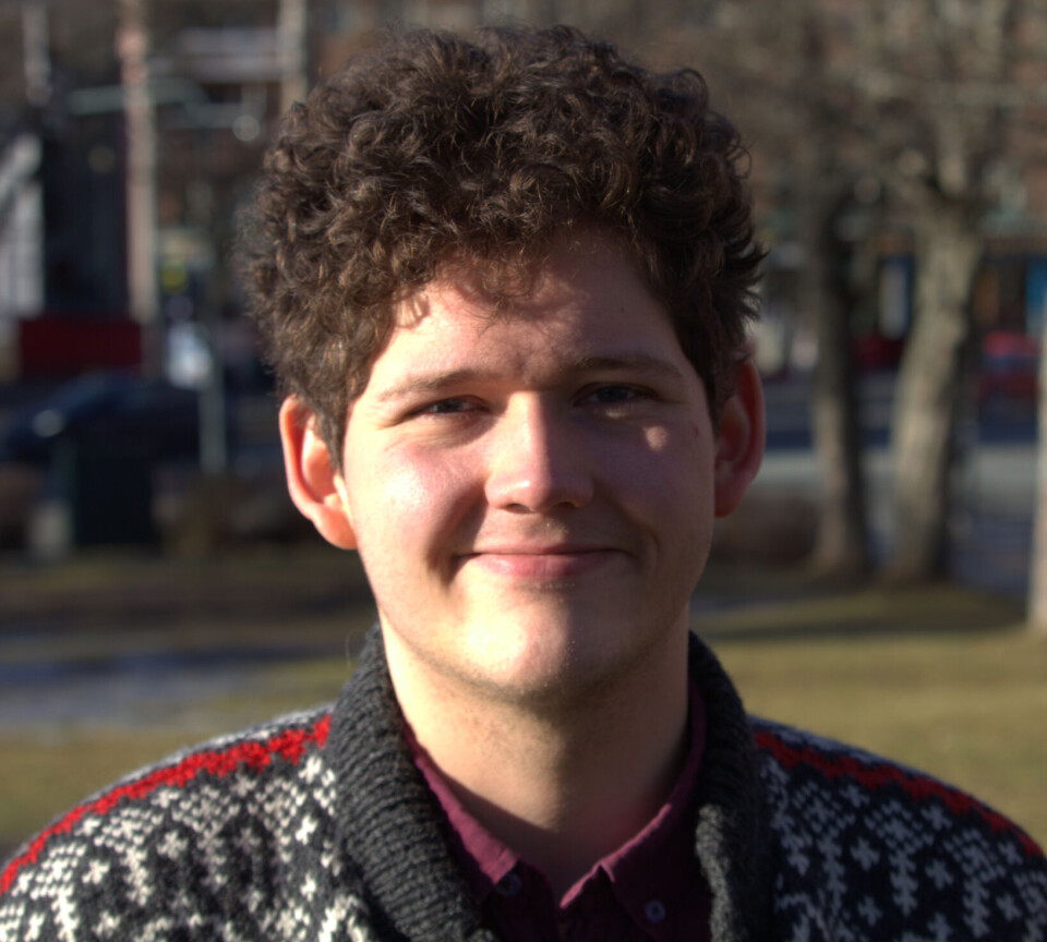 MANGFOLD: Sosialantropologistudent Sigurd Skovli forklarer at Samfundet må konsentrere seg om et arbeidsmarked, der mangfold er viktigere enn realfag.
