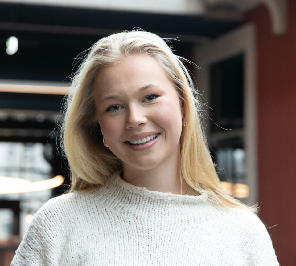 LETTET: Studenten Elise Rønning
ble svindlet for sju tusen kroner,
men har nå fått tilbake pengene.