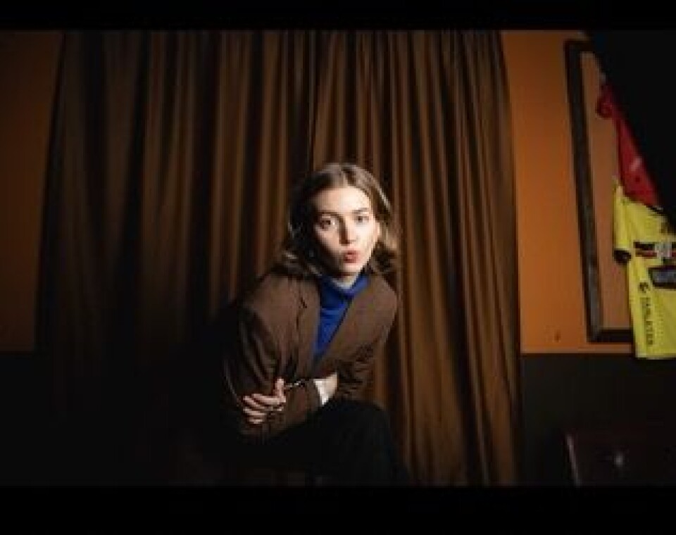 SAMFUNDSENGASJERT: Sofie Hangeland Paulsen gleder seg til å arrangere Samfundsmøter det kommende året.