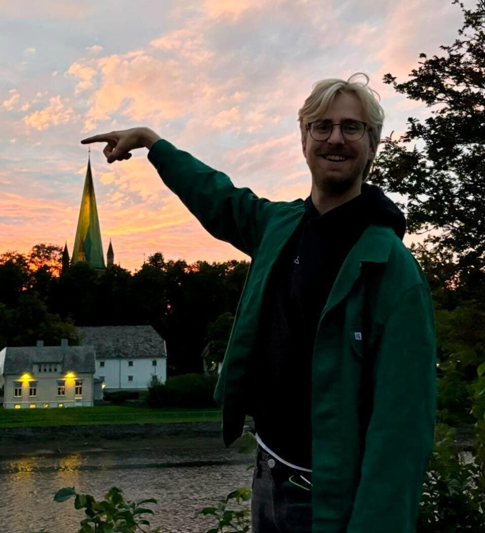 VIL GI TILBAKE: Påtroppende debattansvarlig Tov Berge ønsker å gi studentene alle de gode opplevelsene han selv har fått ved å tilbringe masse tid på Samfundet.