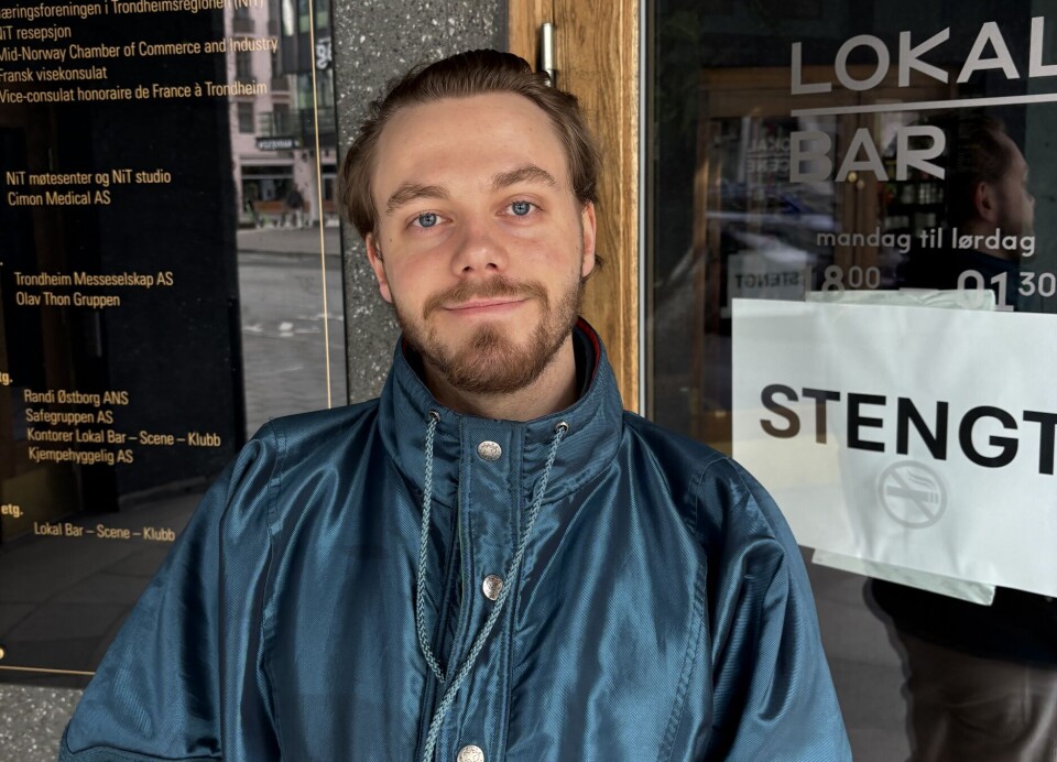 TRIST: Christensen ser på nedstengingen av Lokal Bar som et stort nederlag.