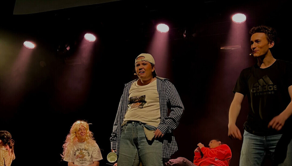 KLAR FOR ALT: Revyen illustrerte et bredt spekter av situasjoner man kan havne i som lærer. SALT-revyen