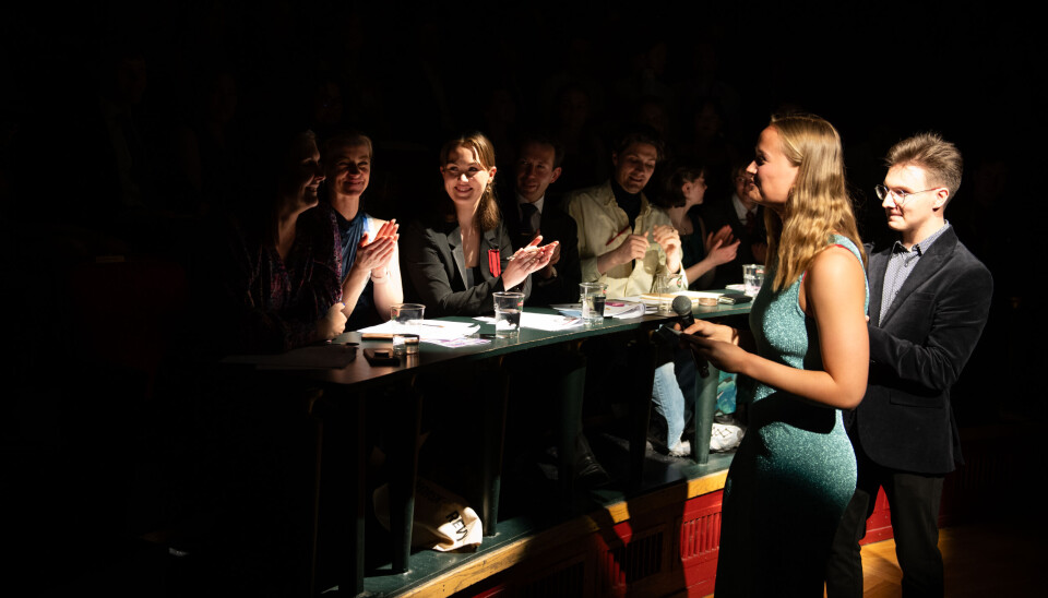 DOMMERN DØMMER: Juryen bestod av Ingunn Ericson Granli, Karl Holte Aarø, Mia Aspholm, Marianne H. Lindegaard-Berntsen og Arturo Scotti.