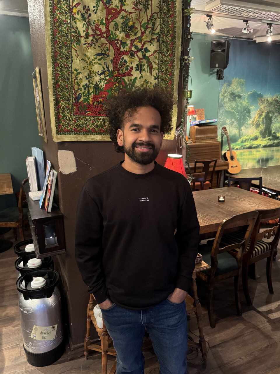 FORNØYD: Arrangør for «Stammen’s Famous Speed Friending» var svært fornøyd med gjennomføringen av arrangementet.