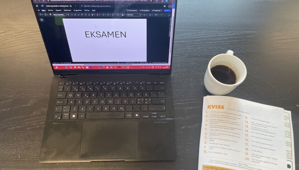 AVKOBLING: Pauser er lurt når man studerer. Det kan gjøres ved å løse kvissen i Under Dusken.