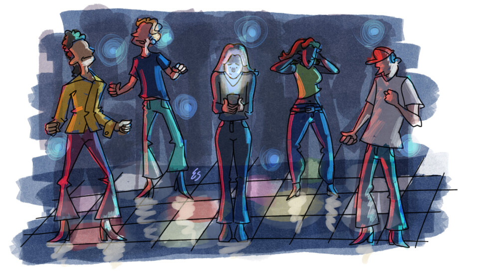 Zoé paid 15 euros to cry alone in the cold