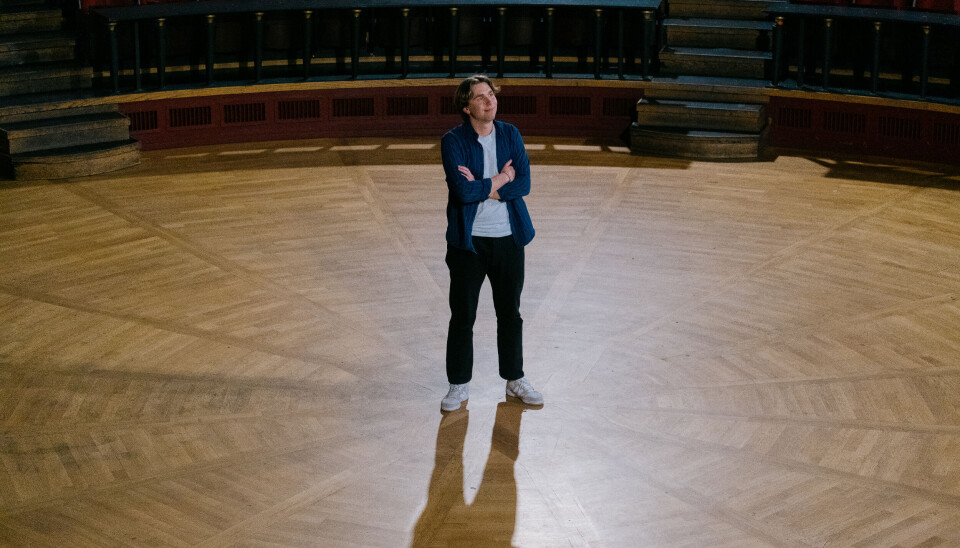 ROM FOR ALT: Storsalen er Birk sitt favorittrom fordi det rommar både politikk og fest på same tid.