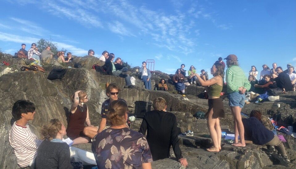 FØRSTE MØTE: Den grønne studentbevegelse har hatt sitt første møte i Oslo. Snart blir det oppstart i Trondheim også.