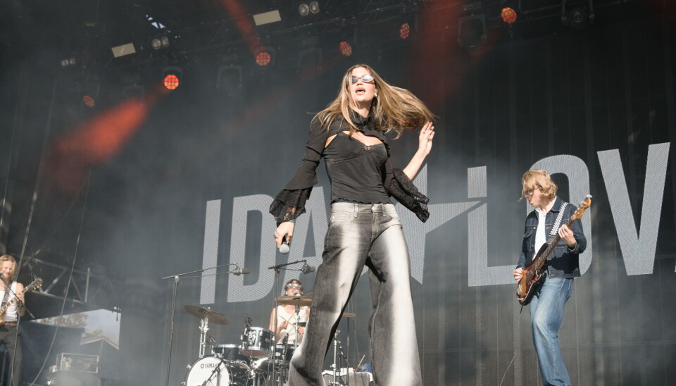 SOMMERTIDER: Ida-Lova hadde med seg smittsomme låter.
