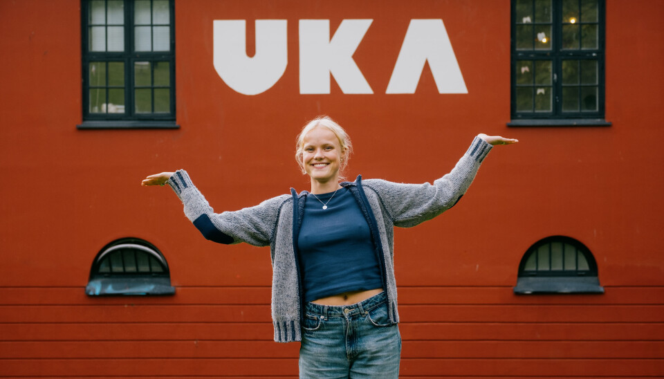STOLT: Selma Lindeman gleder seg til UKA
starter for fullt i oktober.
