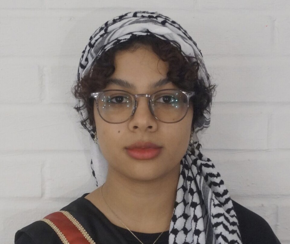 SKUFFET: Representant fra Studenter for Palestina, Rawan Jouhar, er ikke overrasket over utfallet.