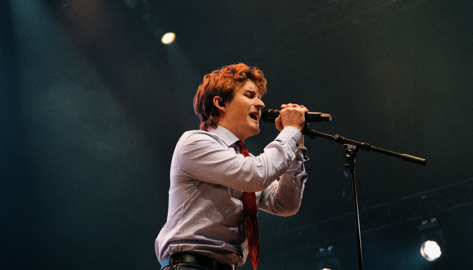 HJERTEKNUSER: Jon Ranes leverte et sett som skulle fått deg til å tro at han var kveldens headliner.